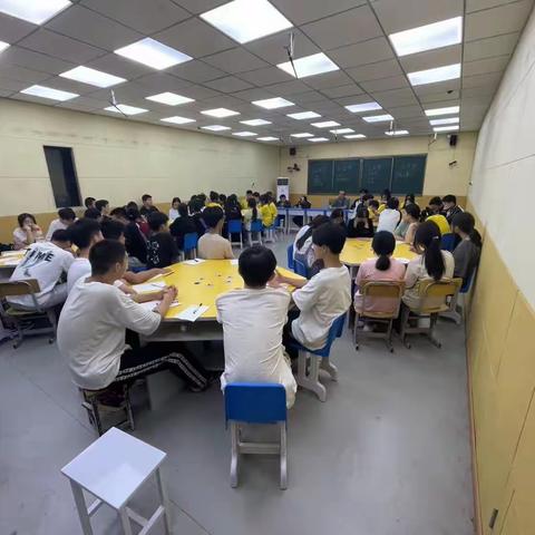 汽车机电系学生会招新第一次大会