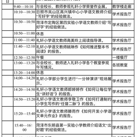 初冬暖阳日，学习正当时——山东“五好学校”联盟交流暨小学语文素养大会