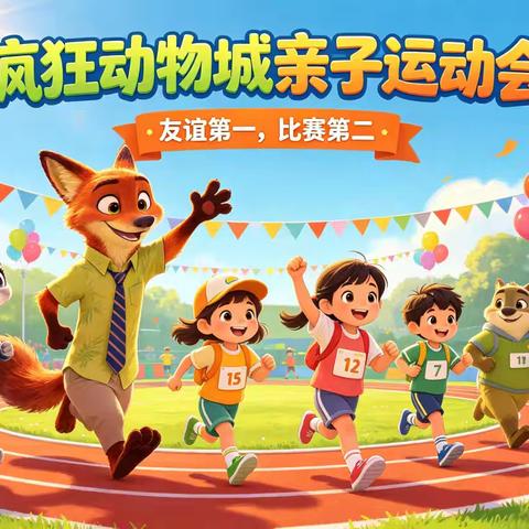 华瑞疯狂动物城·萌兽亲子总动员运动会