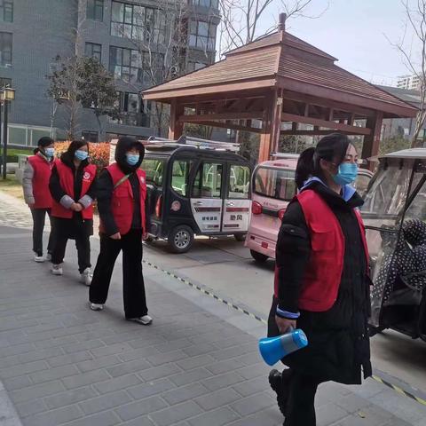 小北岗社区开展平安建设工作