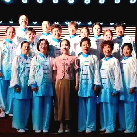 2024年春季老年大学太极拳班，期末汇报演出