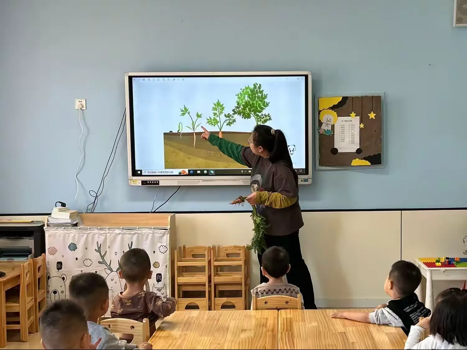 简篇-你好,胡萝卜——通辽市幼儿园托一班班本课程