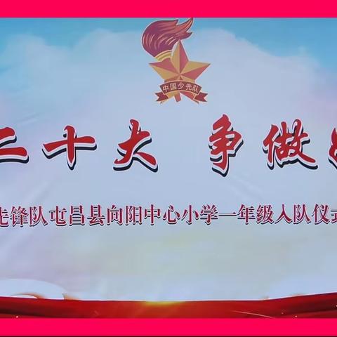 学习二十大    争做好队员    ——记屯昌县向阳中心小学“六一”儿童节系列活动