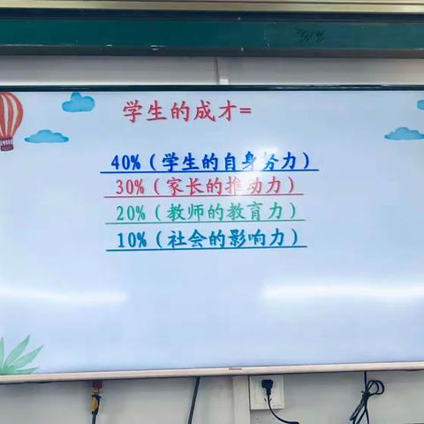 记录八年级家长会点滴