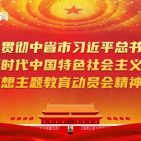 西安领军培训学校有限公司党支部认真学习贯彻习近平新时代中国特色社会主义思想主题教育动员会精神