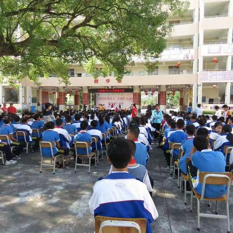 诵读经典美文，共建书香校园——信宜市大成镇中心小学朗诵比赛