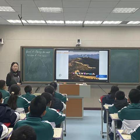 【实中青峰山校区】教研活动||“英”游泰山，“语”见世界——青峰山校区初中部英语教研组开展教研活动