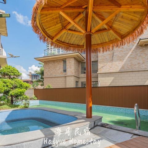 【龙之泉•超豪恒温泳池10房15床民宿】🌊恒温泳池 ♨花园泡池！全套间带私家泡池，麻将/茶室/厨房/KTV/11泡池