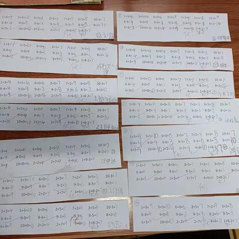 计算练习，比一比，加油！