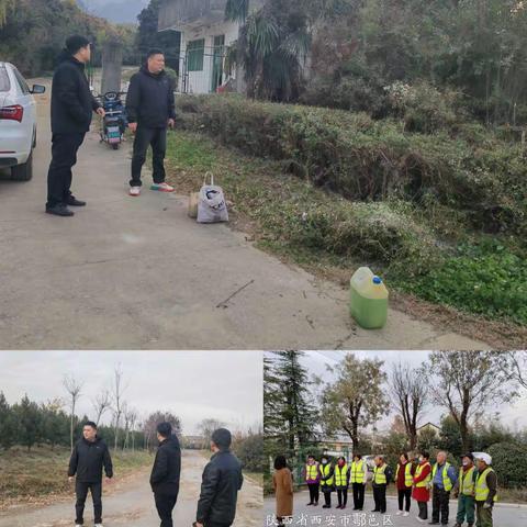 【鄠邑建设集团城市运营公司】推动秦岭北麓精细化管理 全力提升环山路人文环境