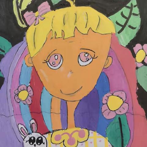 卢龙画室五三班星期日作品展