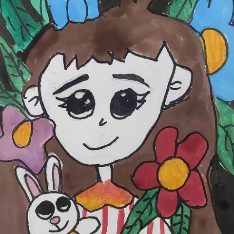 卢龙画室五班星期日作品展