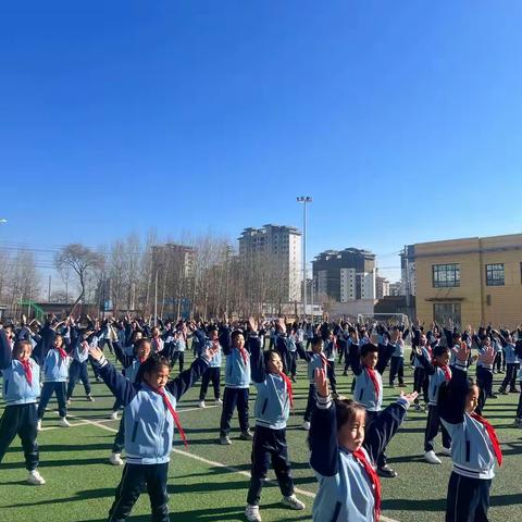 西宁市东方小学（七彩阳光快乐少年）广播操比赛