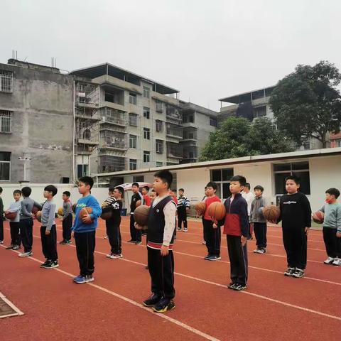 红峰小学—篮球期中基础训练