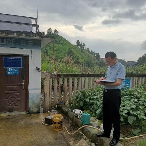 程清宇来景调研护路联防工作