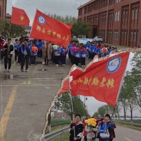 “缅怀革命先烈，传承红色基因”——韩集镇曹楼小学清明节祭扫烈士陵园主题活动