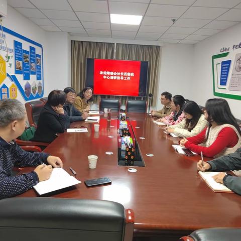 渭南日报社社长隋晓会来市水资源工作中心调研