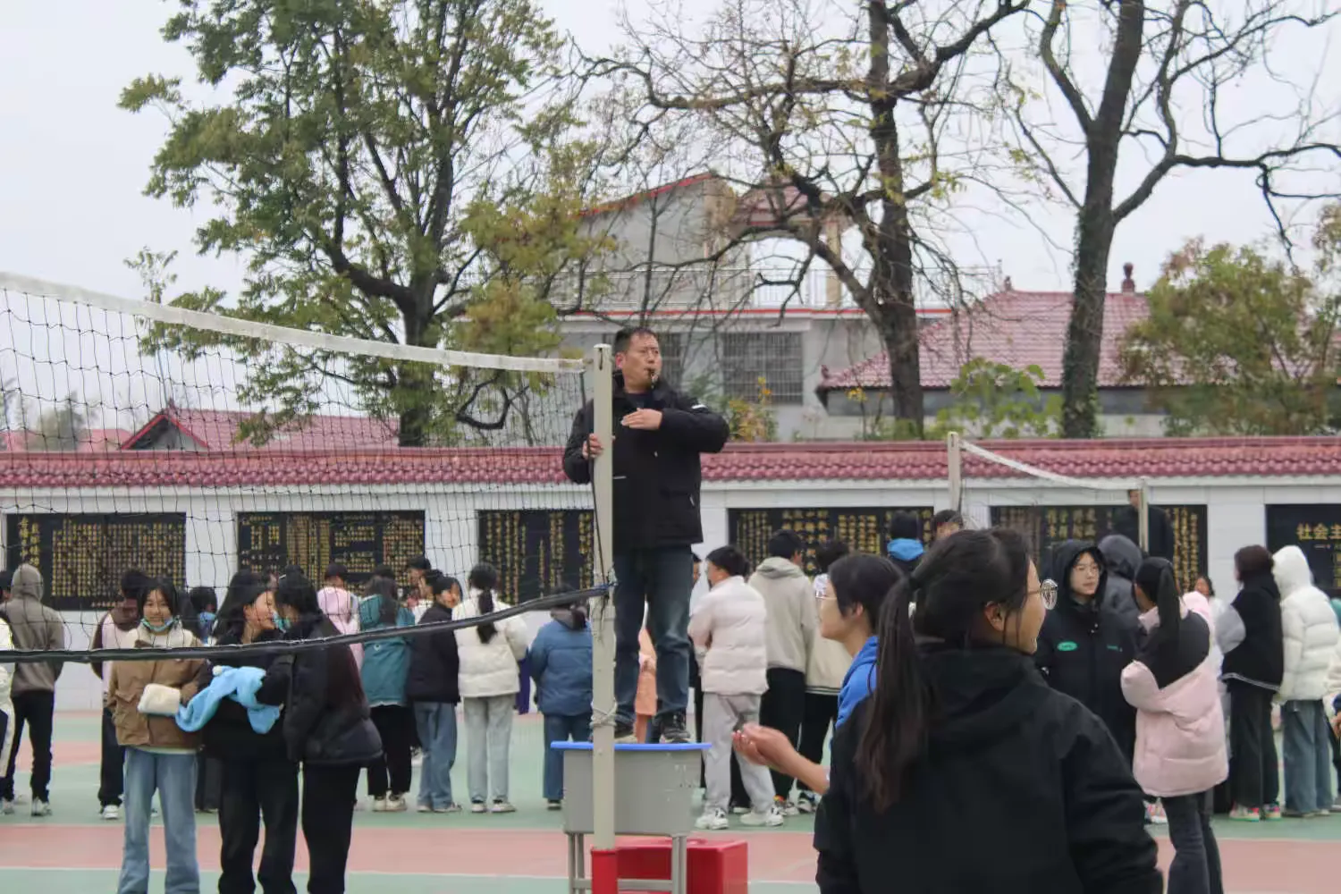 简篇-“排”出精彩,“扣”响青春—古塘乡中心学校排球比赛
