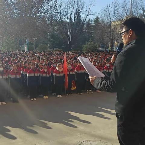 永寿县中学开展“宪法宣传周”活动