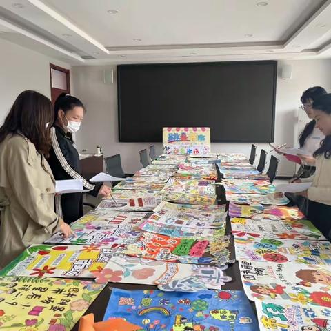 “美”润童心，“术”展风采 | 临沂李公河小学跳蚤书市活动海报评比活动