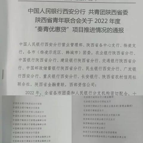 “秦青优惠贷”为青创小微企业保驾护航