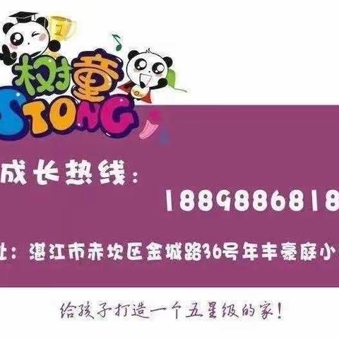 【湛江市赤坎区树童年丰豪庭幼儿园】“因爱携手，共育成长”家长进课堂活动花絮