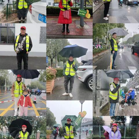 【冬日里的一道暖阳—记宾虹小学三（2）班爱心家长护卫岗】