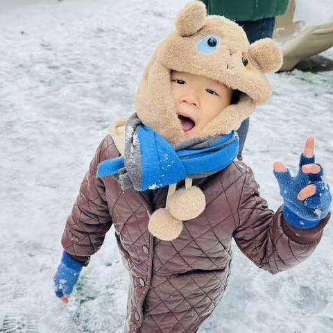 邂逅初雪，定格快乐——小四班