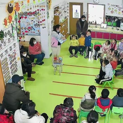 东方语英幼儿园大班家长半日开放活动