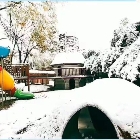 “幼见大雪，邂逅暖冬”——沁阳市实验幼儿园中二班