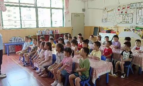 模拟小学课堂”幼小衔接主题活动