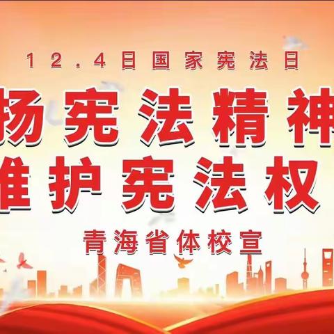 省体校普法宣传|"12.4"国家宪法日