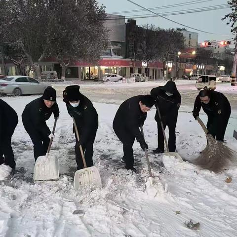 枣强：闻雪而动住建人 除雪清冰保畅通