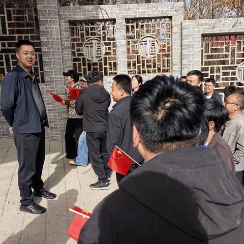 迎春向上，健康同行——康乐县城乡供排水服务中心春日登山活动纪实