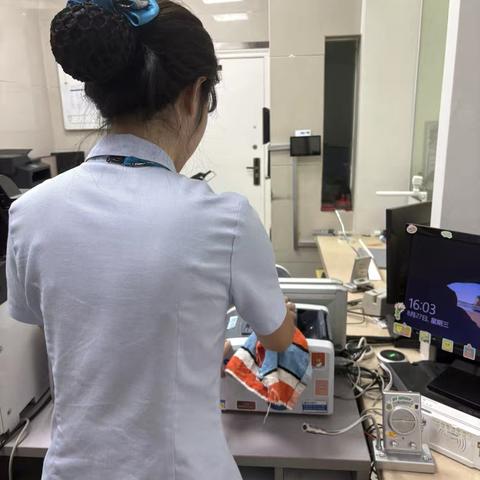 北正街支行8月6s管理清洁日