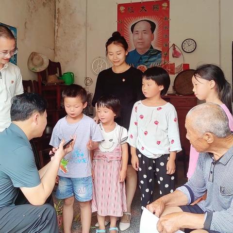 天台山学校“防溺水”宣传下村入户，筑牢生命安全防线