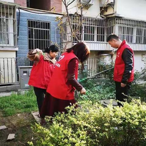 党员教师进社区 志愿服务暖人心—唐山博杰小学党员教师社区服务活动