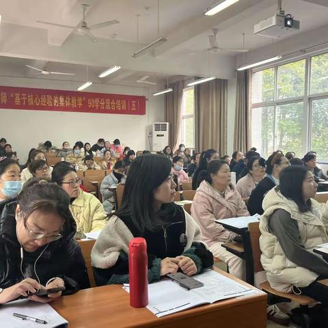 武义县民办幼师“基于核心经验的集体教学”90学分混合培训五