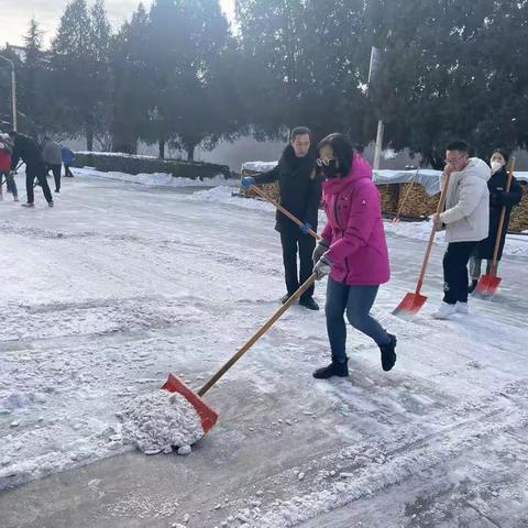 向冰雪宣战，展组工风采。