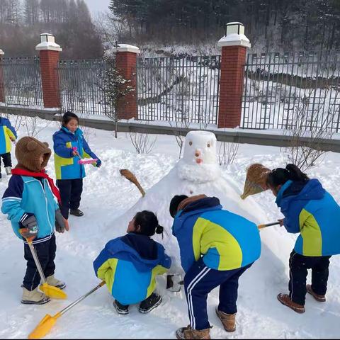 万良镇中心小学冰雪节