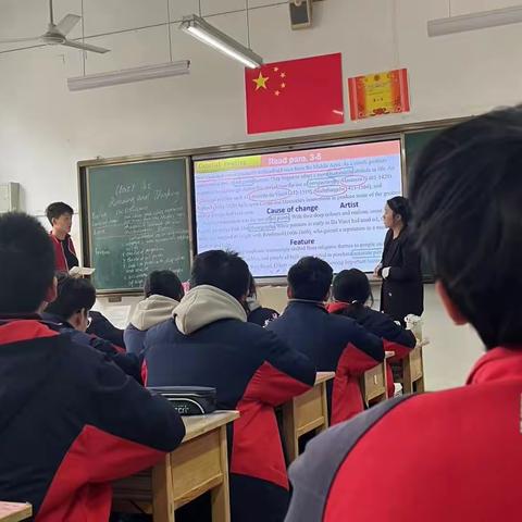 示范引领促成长 视导助力谱新篇 —昌乐县博闻学校英语教研活动