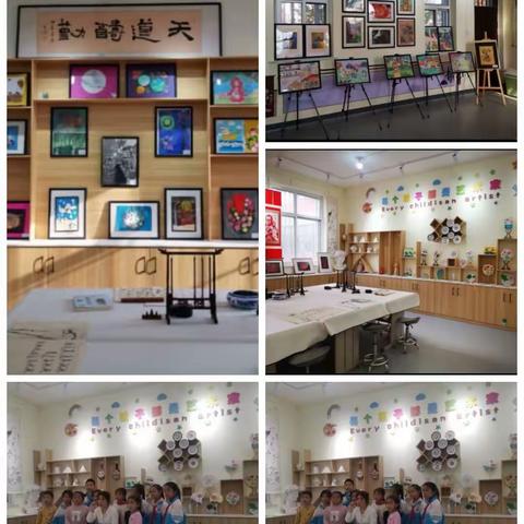 心灵手巧展风采 妙笔生花绘童年﻿ ﻿第八小学美术社团