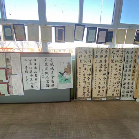 “守护成长 ·筑梦未来”连福一中学校书法绘画展