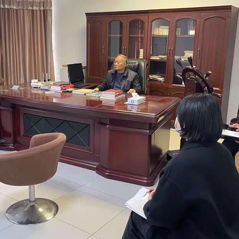 郾城区区委党史和地方志研究中心开展《县委书记口述史》征编走访工作