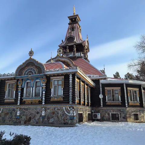 122中代表队队参加拓彩冰雪，写意龙江第二届冰版画活动