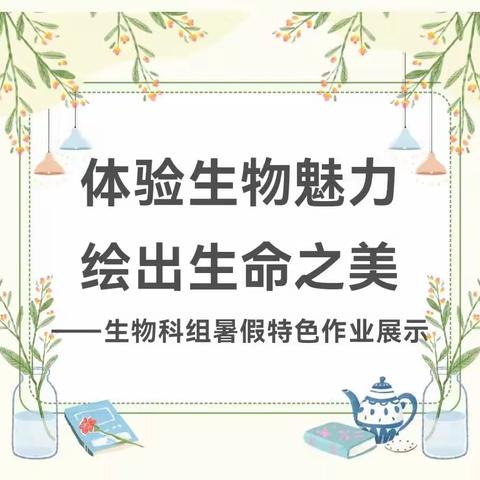 爱“生物”，爱“生活”——柳江二中2208班缤纷暑期生物实践作业