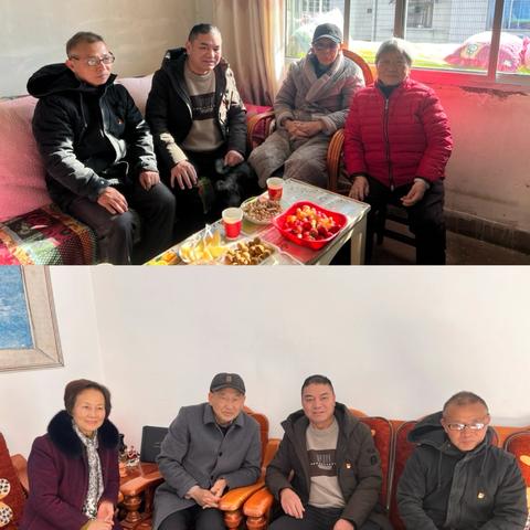 慰问送祝福 寒冬暖人心——潭溪小学党支部慰问退休党员和退休教师