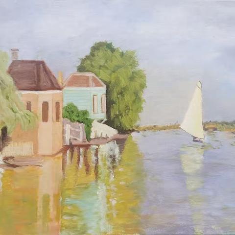 广州市老年干部大学西洋画研修班学员作品集