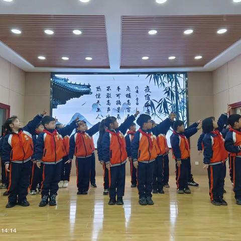 余音绕梁    冬韵犹存            ——濮阳县第五小学“冬之韵”诗歌朗诵会