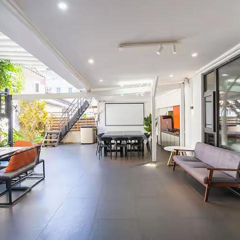 较场尾/双乔5房北欧风情民宿（8床/可住16人）